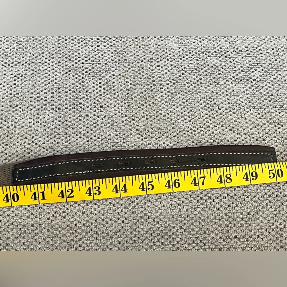 Nordstrom‎ Canvas & Leather Belt 44